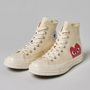 Comme des Garcons PLAY CdG x Converse Chuck Taylor All Star High Top Sneakers 11
